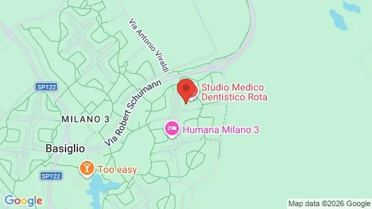 Apartments for rent i Basiglio - kort over placeringen
