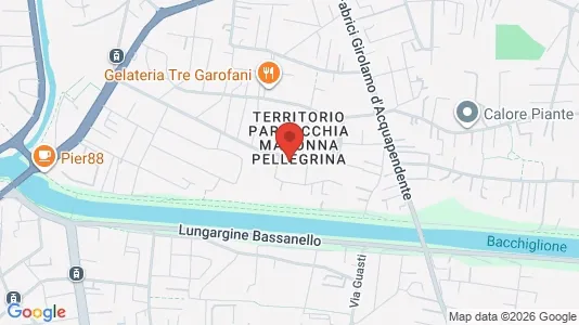Rooms for rent i Padua - kort over placeringen
