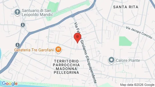 Rooms for rent i Padua - kort over placeringen