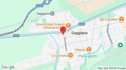 Rooms for rent i Gaggiano - kort over placeringen