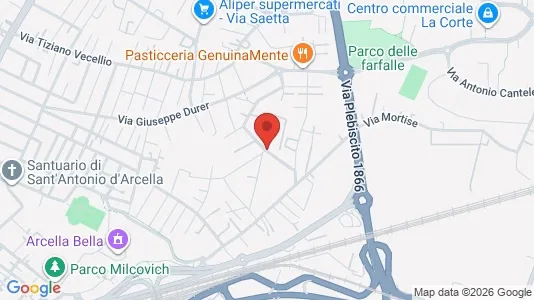 Rooms for rent i Padua - kort over placeringen
