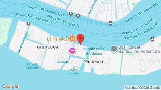 Apartments for rent i Venice - kort over placeringen