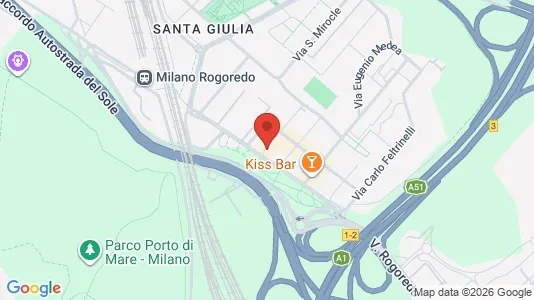 Apartments for rent i Milano Zona 4 - Vittoria, Forlanini - kort over placeringen