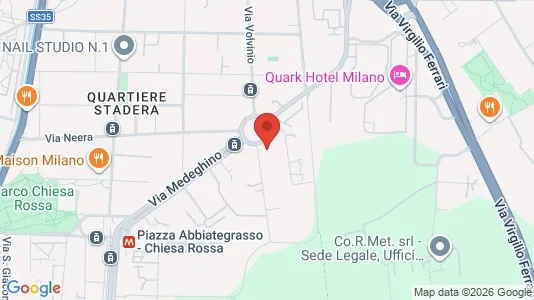Rooms for rent i Milano Zona 5 - Vigentino, Chiaravalle, Gratosoglio - kort over placeringen