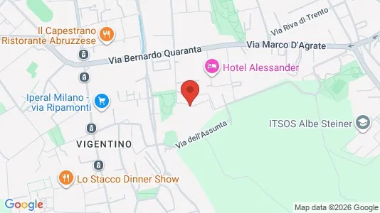 Apartments for rent i Milano Zona 5 - Vigentino, Chiaravalle, Gratosoglio - kort over placeringen
