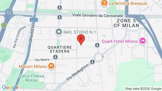 Apartments for rent i Milano Zona 5 - Vigentino, Chiaravalle, Gratosoglio - kort over placeringen