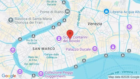 Apartments for rent i Venice - kort over placeringen