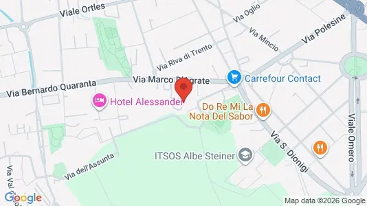 Apartments for rent i Milano Zona 5 - Vigentino, Chiaravalle, Gratosoglio - kort over placeringen