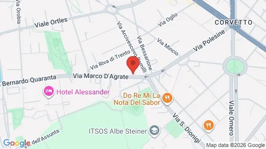 Apartments for rent i Milano Zona 5 - Vigentino, Chiaravalle, Gratosoglio - kort over placeringen