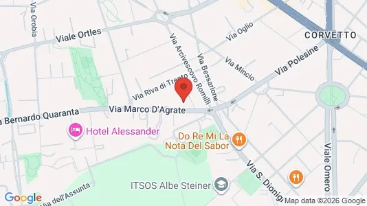 Rooms for rent i Milano Zona 5 - Vigentino, Chiaravalle, Gratosoglio - kort over placeringen