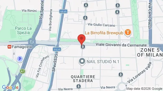 Apartments for rent i Milano Zona 5 - Vigentino, Chiaravalle, Gratosoglio - kort over placeringen