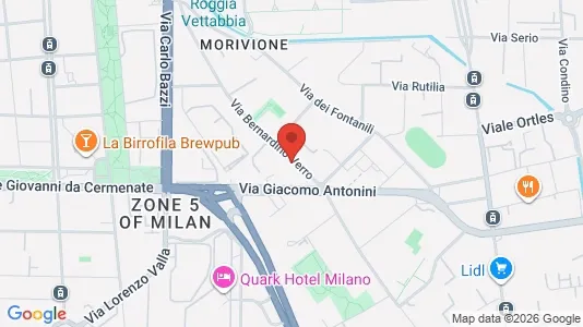 Apartments for rent i Milano Zona 5 - Vigentino, Chiaravalle, Gratosoglio - kort over placeringen