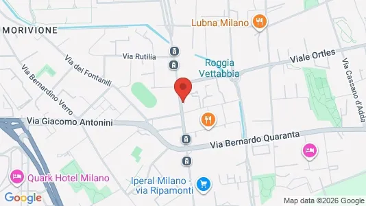Apartments for rent i Milano Zona 5 - Vigentino, Chiaravalle, Gratosoglio - kort over placeringen
