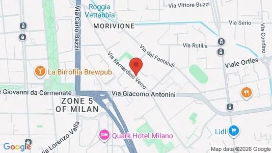 Apartments for rent i Milano Zona 5 - Vigentino, Chiaravalle, Gratosoglio - kort over placeringen