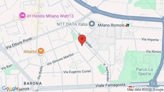 Apartments for rent i Milano Zona 6 - Barona, Lorenteggio - kort over placeringen