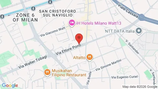 Apartments for rent i Milano Zona 6 - Barona, Lorenteggio - kort over placeringen