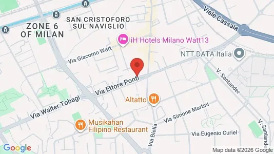 Rooms for rent i Milano Zona 6 - Barona, Lorenteggio - kort over placeringen