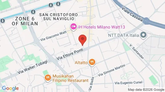 Apartments for rent i Milano Zona 6 - Barona, Lorenteggio - kort over placeringen