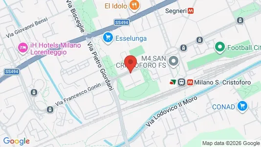 Apartments for rent i Milano Zona 6 - Barona, Lorenteggio - kort over placeringen