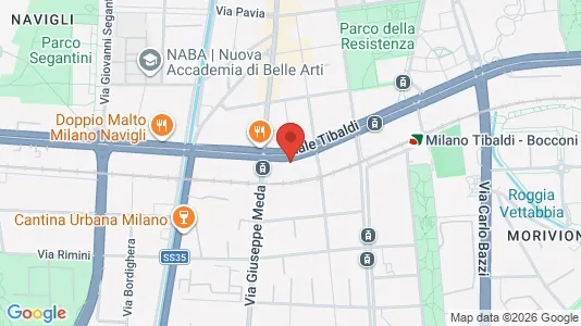 Apartments for rent i Milano Zona 5 - Vigentino, Chiaravalle, Gratosoglio - kort over placeringen
