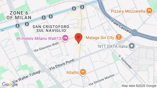 Apartments for rent i Milano Zona 6 - Barona, Lorenteggio - kort over placeringen