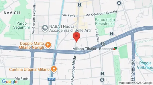 Apartments for rent i Milano Zona 5 - Vigentino, Chiaravalle, Gratosoglio - kort over placeringen