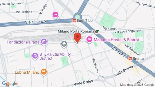 Apartments for rent i Milano Zona 5 - Vigentino, Chiaravalle, Gratosoglio - kort over placeringen