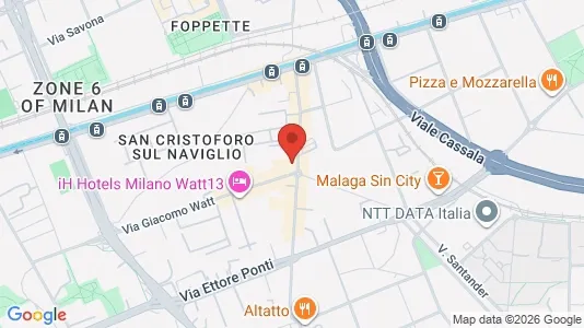 Apartments for rent i Milano Zona 6 - Barona, Lorenteggio - kort over placeringen