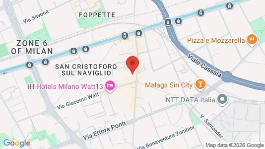 Apartments for rent i Milano Zona 6 - Barona, Lorenteggio - kort over placeringen