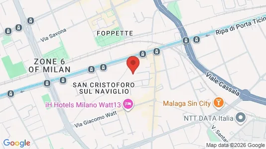 Apartments for rent i Milano Zona 6 - Barona, Lorenteggio - kort over placeringen