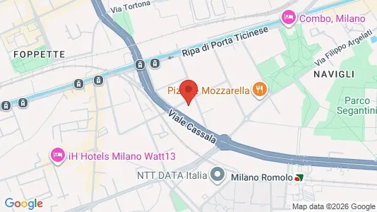 Rooms for rent i Milano Zona 6 - Barona, Lorenteggio - kort over placeringen