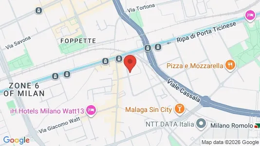 Apartments for rent i Milano Zona 6 - Barona, Lorenteggio - kort over placeringen