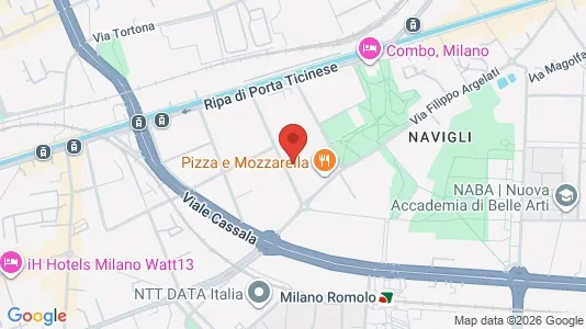 Apartments for rent i Milano Zona 6 - Barona, Lorenteggio - kort over placeringen