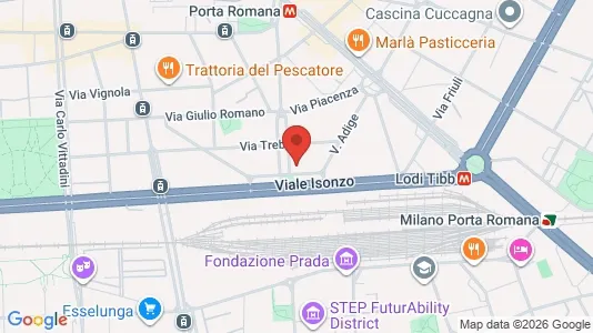 Apartments for rent i Milano Zona 4 - Vittoria, Forlanini - kort over placeringen