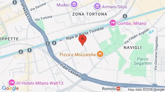 Apartments for rent i Milano Zona 6 - Barona, Lorenteggio - kort over placeringen