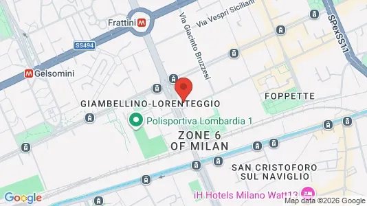 Apartments for rent i Milano Zona 6 - Barona, Lorenteggio - kort over placeringen