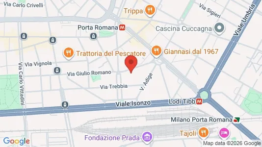 Apartments for rent i Milano Zona 4 - Vittoria, Forlanini - kort over placeringen