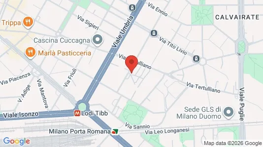 Apartments for rent i Milano Zona 4 - Vittoria, Forlanini - kort over placeringen