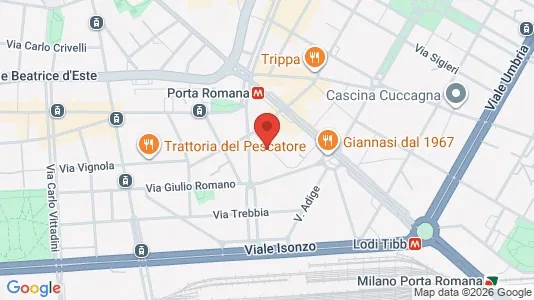 Rooms for rent i Milano Zona 4 - Vittoria, Forlanini - kort over placeringen