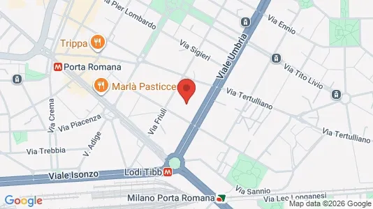 Apartments for rent i Milano Zona 4 - Vittoria, Forlanini - kort over placeringen