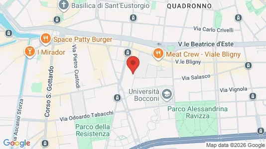 Rooms for rent i Milano Zona 5 - Vigentino, Chiaravalle, Gratosoglio - kort over placeringen