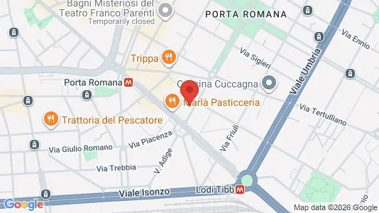 Apartments for rent i Milano Zona 4 - Vittoria, Forlanini - kort over placeringen