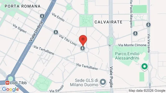 Rooms for rent i Milano Zona 4 - Vittoria, Forlanini - kort over placeringen