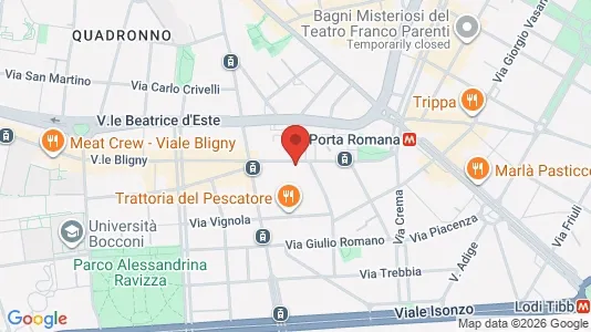 Apartments for rent i Milano Zona 4 - Vittoria, Forlanini - kort over placeringen