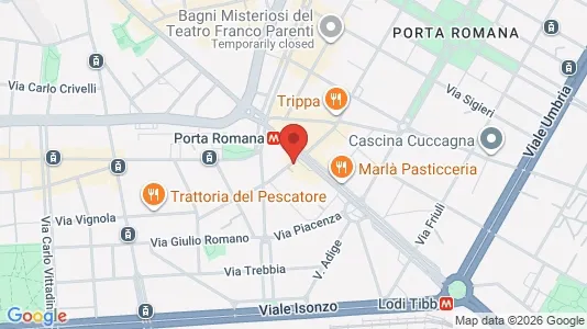 Apartments for rent i Milano Zona 4 - Vittoria, Forlanini - kort over placeringen