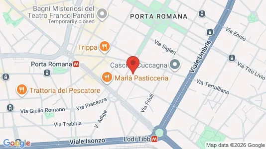 Apartments for rent i Milano Zona 4 - Vittoria, Forlanini - kort over placeringen