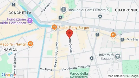 Apartments for rent i Milano Zona 5 - Vigentino, Chiaravalle, Gratosoglio - kort over placeringen