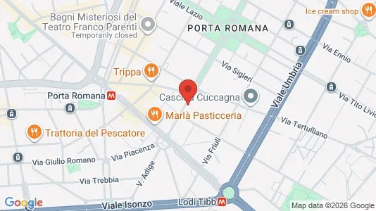 Apartments for rent i Milano Zona 4 - Vittoria, Forlanini - kort over placeringen