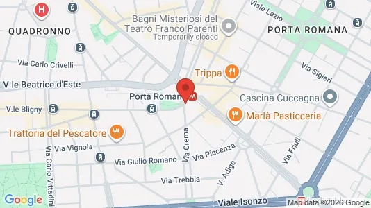Apartments for rent i Milano Zona 4 - Vittoria, Forlanini - kort over placeringen