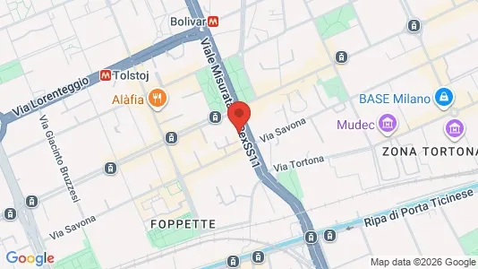 Apartments for rent i Milano Zona 6 - Barona, Lorenteggio - kort over placeringen